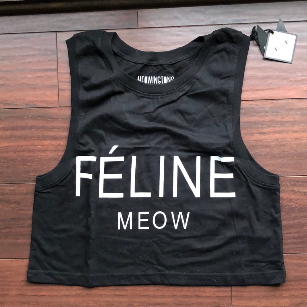MEOWINGTONS TANK TOP